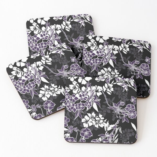 Item preview, Blossoming cherry or sakura floral pattern  designed and sold by TheSkullArmy.