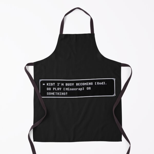 Item preview, Spamton quote - KID! I'M BUSY BECOMING [God]. GO PLAY [Minecrap] OR SOMETHING! designed and sold by hannahbanan-ah.