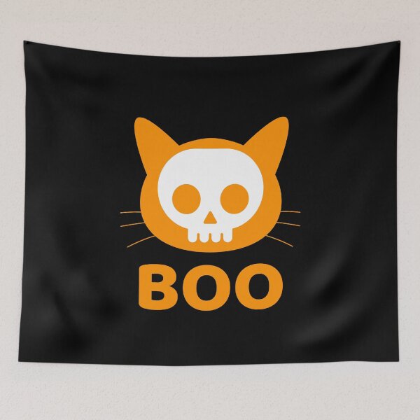 Item preview, Cat Boo, Cute Halloween,funny Halloween design | designed and sold by Boom-llqb.