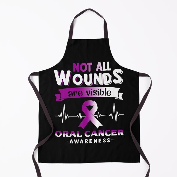 Item preview, Oral Cancer Awareness Not All Wounds Are Visible designed and sold by Victormoratalla.