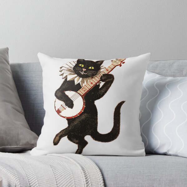 Item preview, Cat Kitten Banjo, vintage, mammal, cat Like designed and sold by BkaleGrant.