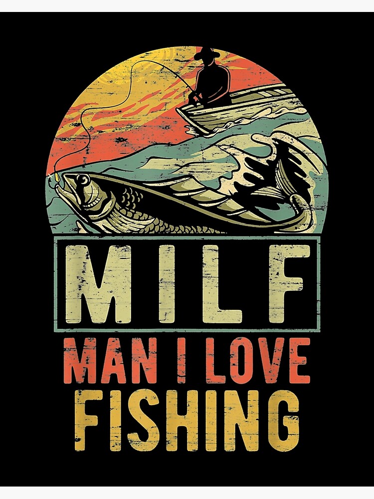 Milf Man Love Fishing Vector & Photo (Free Trial)