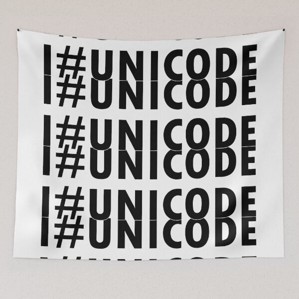 Item preview, I love Unicode  designed and sold by olafekry.