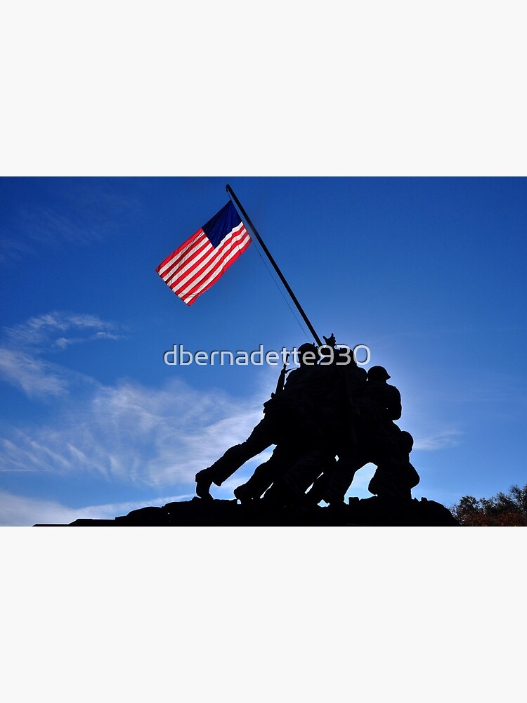 Póster «Monumento conmemorativo de la guerra del Cuerpo de Marines de