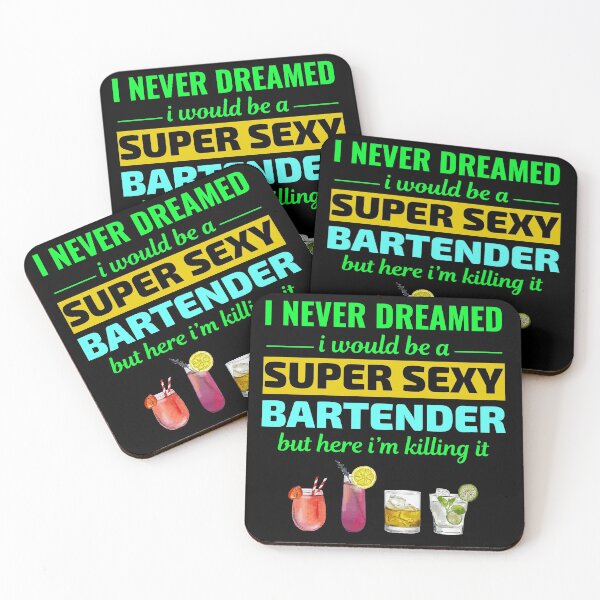 Item preview, Bartender Barkeep Barman Barmaid Mixologist Funny designed and sold by CuteDesigns1.