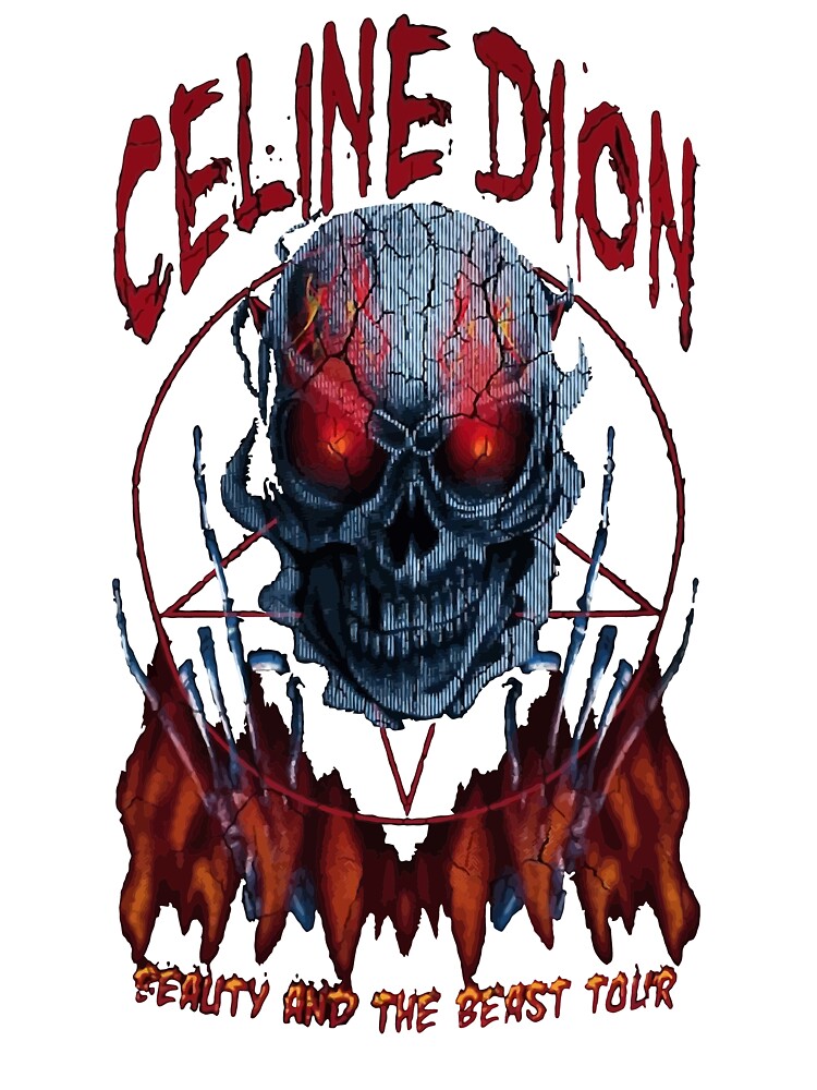 celine dion death metal shirt