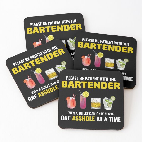 Item preview, Bartender Barkeep Barman Barmaid Mixologist Funny designed and sold by CuteDesigns1.