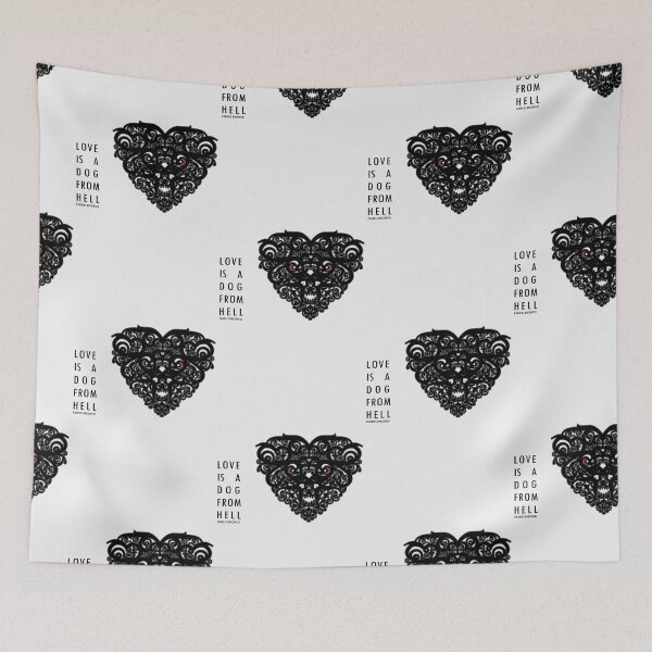 Item preview, Charles Bukowski Love is a dog from hell Quoted designed and sold by BkaleGrant.