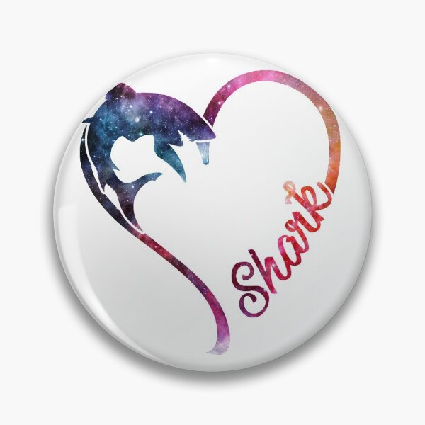 Item preview, Animal Heart Shark Galaxy designed and sold by luytkaka.