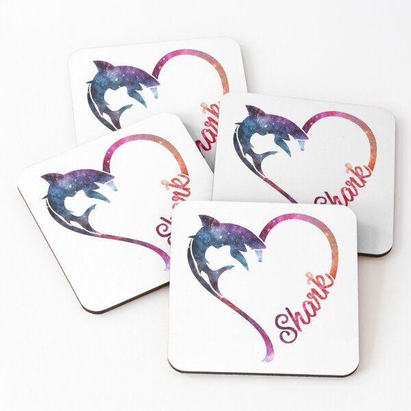 Item preview, Animal Heart Shark Galaxy designed and sold by luytkaka.