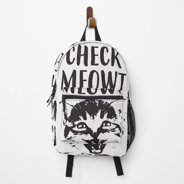 Item preview, Check Meowt Ladies Flowy Racerback Tank designed and sold by BkaleGrant.