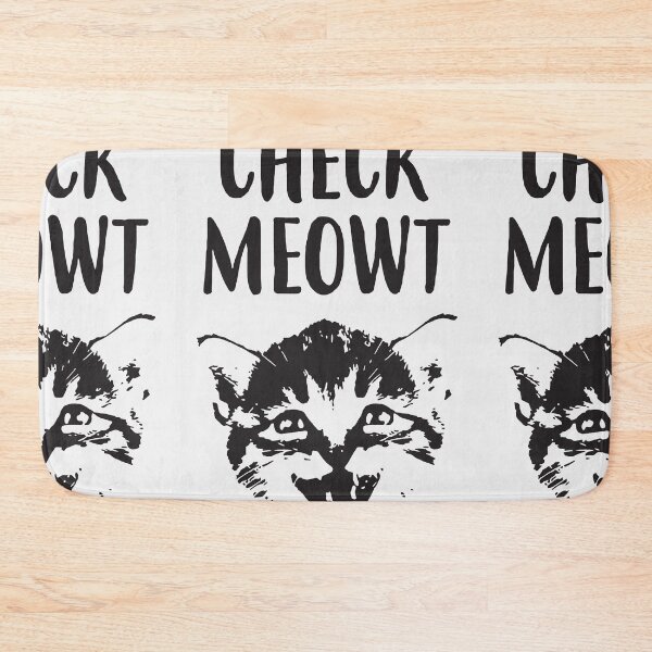 Item preview, Check Meowt Ladies Flowy Racerback Tank designed and sold by BkaleGrant.