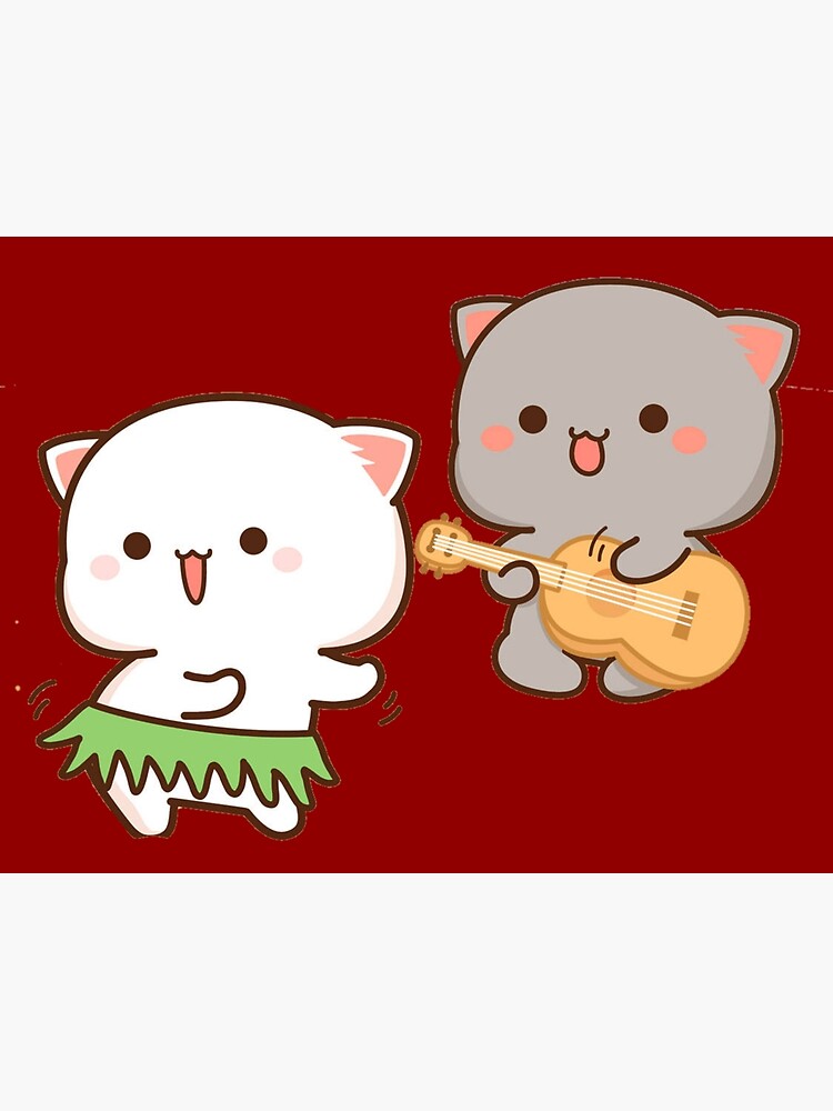 "Peach goma dancing couple" Poster by Peachgoma Redbubble