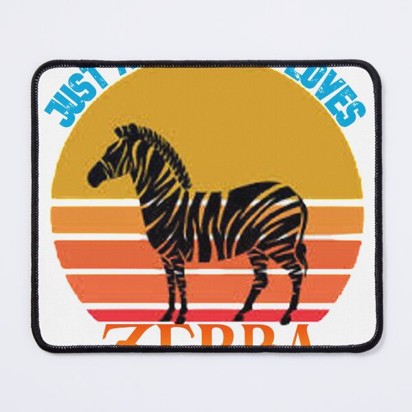 Item preview, JUST A GIRL WHO LOVES ZEBRA designed and sold by Marakstore.