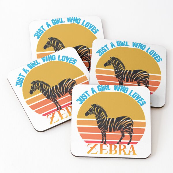 Item preview, JUST A GIRL WHO LOVES ZEBRA designed and sold by Marakstore.