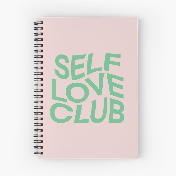 Item preview, 'SELF LOVE CLUB' Aesthetic Trendy Green Pinterest Quote designed and sold by DesignsByAz.