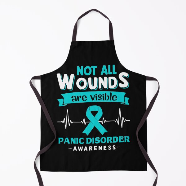 Item preview, Panic Disorder Awareness Not All Wounds Are Visible designed and sold by Victormoratalla.