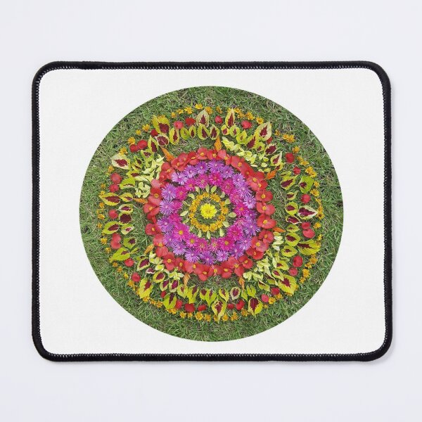 Item preview, visual meditation flower mandala designed and sold by limja.