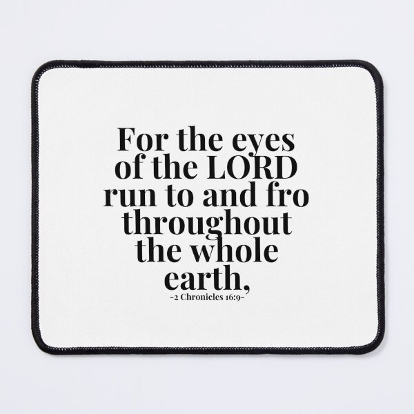 Item preview, THE LORDS EYES RUN TO AND FROM 2 CHRONICLES 6:9 designed and sold by wildwhimsical.