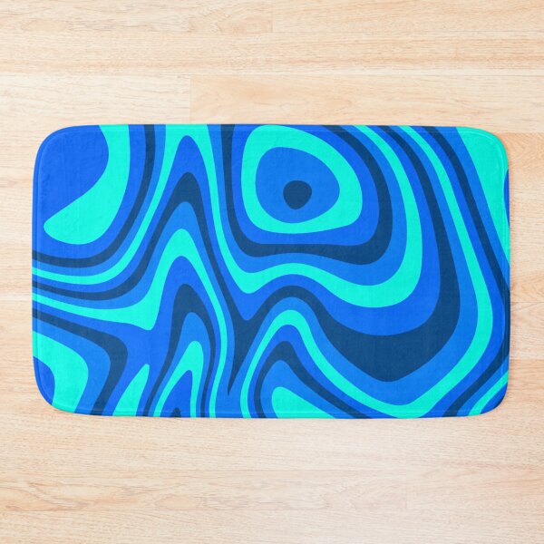 Item preview, Psychedelic Blue Groovy Pattern  designed and sold by TheSkullArmy.