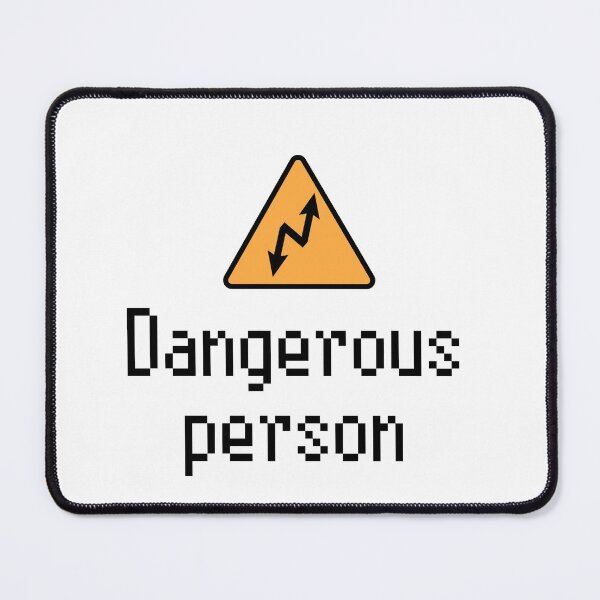 Item preview, Electrical safety sign with two arrows, dangerous person designed and sold by Alice-Moonbliss.