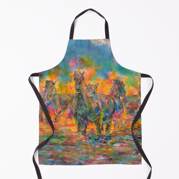 Item preview, Wild Horses (Ellipse) designed and sold by Mearced-Art.