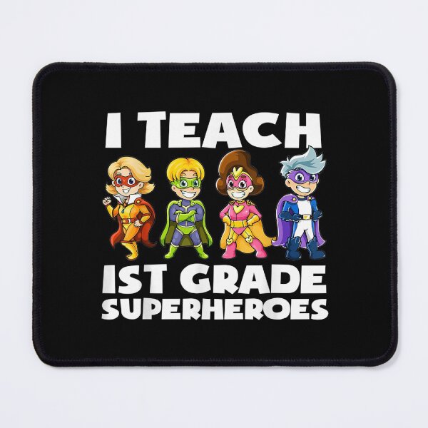 Item preview,  Super Hero Teacher Apparel Teach 1st Grade Superheroes designed and sold by cysandy.