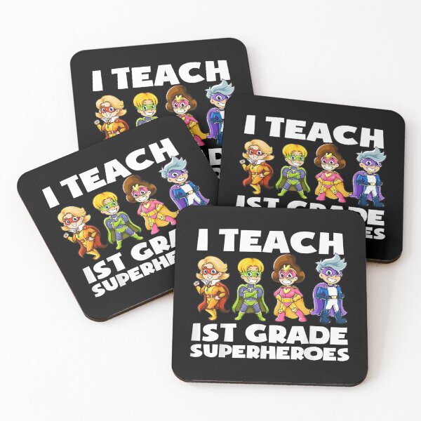 Item preview,  Super Hero Teacher Apparel Teach 1st Grade Superheroes designed and sold by cysandy.