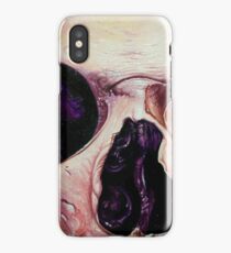 close up skull3 iPhone Case