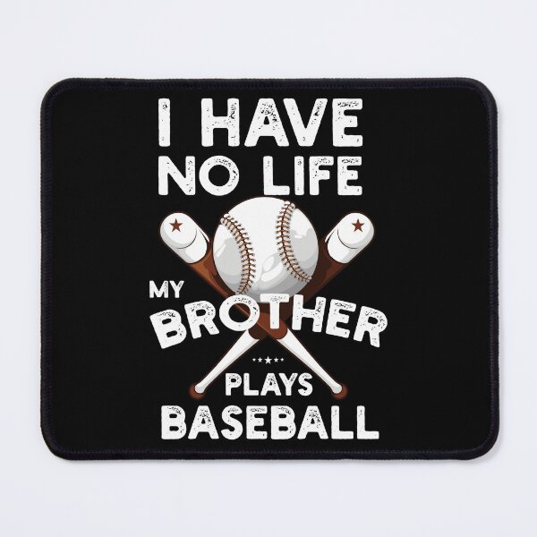 Item preview, brother plays baseball - sports team Distressed Quote designed and sold by LAXIR.