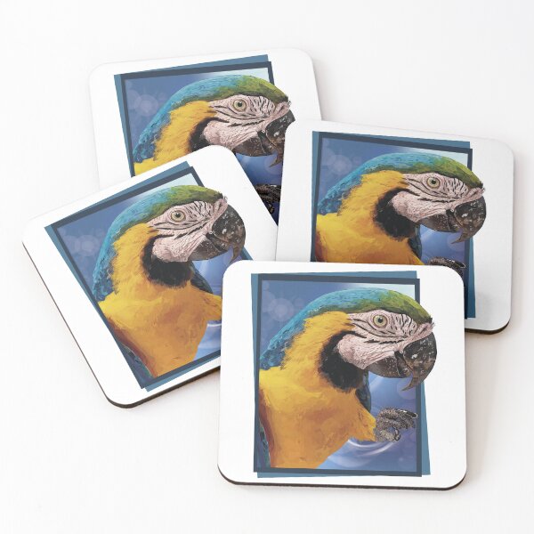 Item preview, The blue-yellow macaw designed and sold by obscurite.