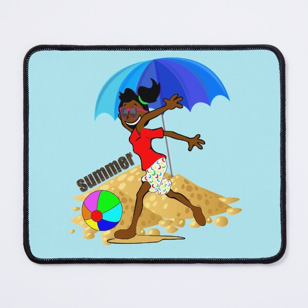 Item preview, Little girl summer beach sun sand designed and sold by Astralia.