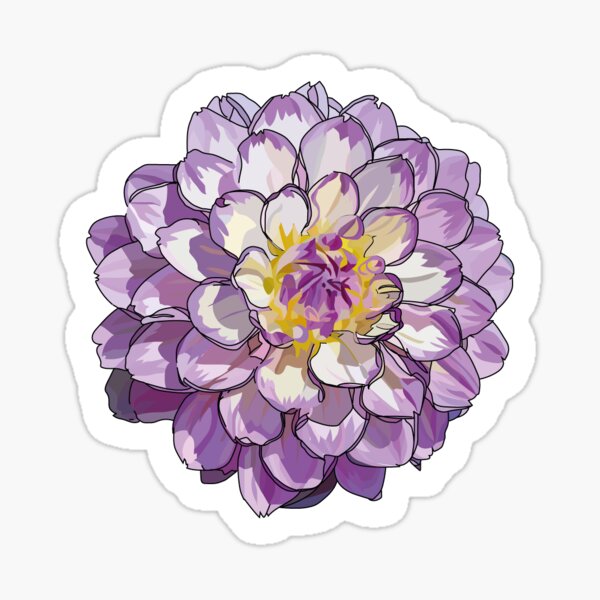 Item preview, Flower | Dahlia  designed and sold by evaversus.
