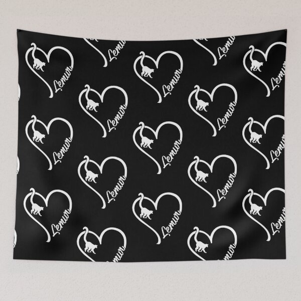 Item preview, Heart Lemur designed and sold by thanhmaidesign.