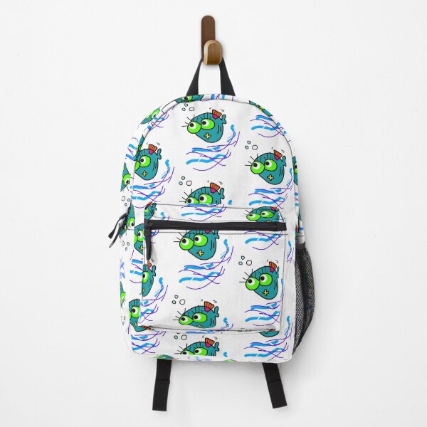 Item preview, Roberto, the fish that loves bubbles designed and sold by MacaMacaMaca.