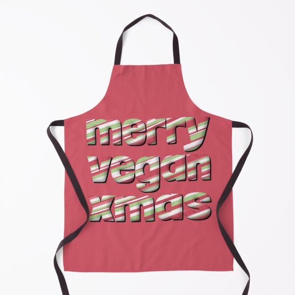 Item preview, Merry Vegan Xmas Candy Cane Red Green White 3D designed and sold by cashewdays.