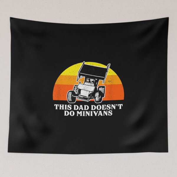 Item preview,  Dad Minivans Sprint Car Races Driver Dirt Track Racing designed and sold by cysandy.