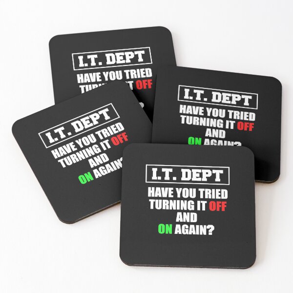 Item preview, have you tried turning it off and on again designed and sold by DEATHDESIGNER.