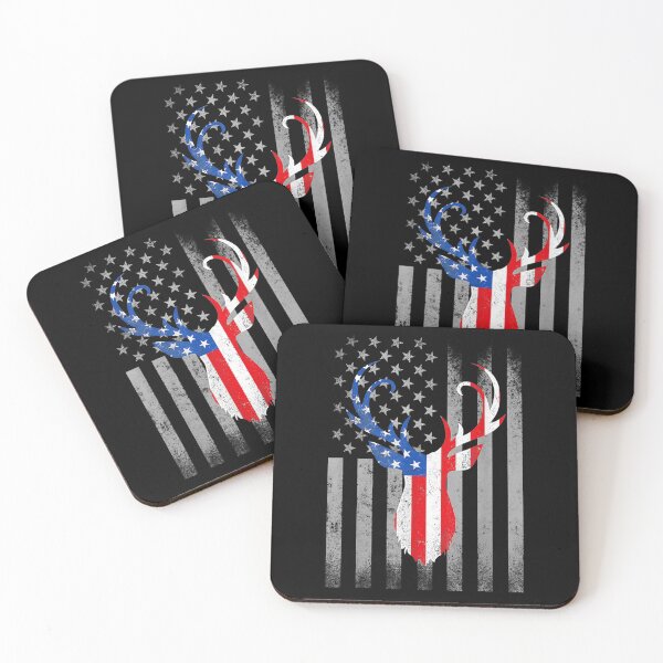 Item preview,  Buck Hunting American Flag 4th July Deer Hunter designed and sold by cysandy.
