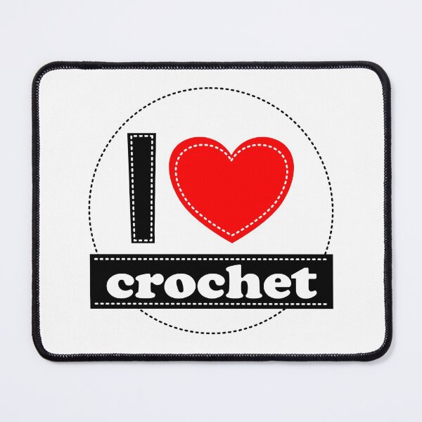 Item preview, I love crochet designed and sold by sandradamenart.