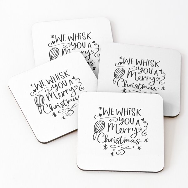 Item preview, We Whisk You A Merry Christmas designed and sold by AshleysBazaar.