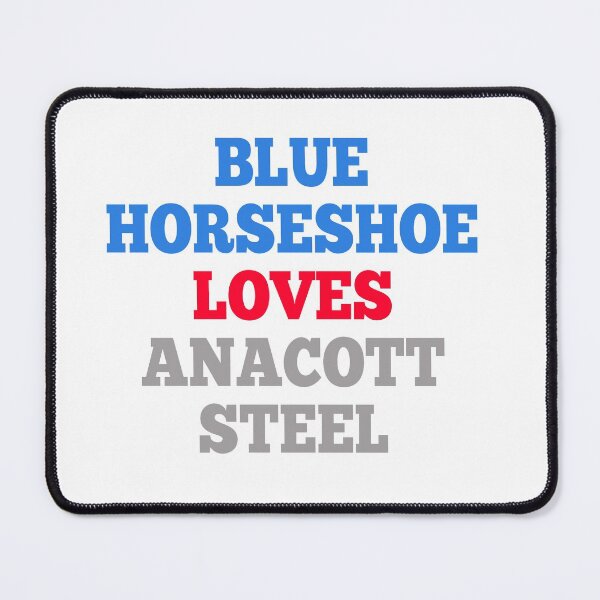 Item preview, Blue Horseshoe Loves Anacott Steel designed and sold by everything-shop.