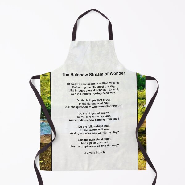 Item preview, The Rainbow Stream of Wonder Poem designed and sold by Pamela Storch.