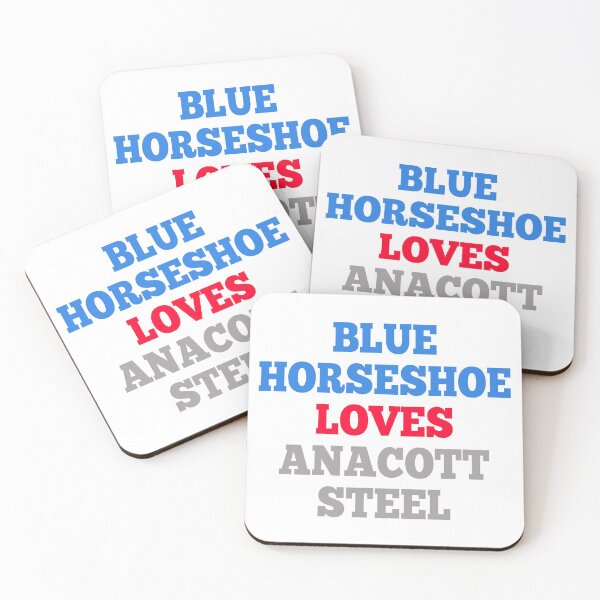 Item preview, Blue Horseshoe Loves Anacott Steel designed and sold by everything-shop.
