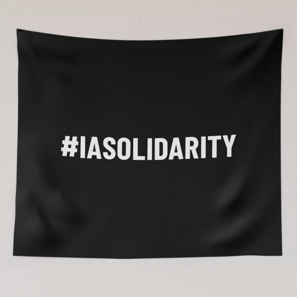 Item preview, IATSE - IASOLIDARITY - White designed and sold by thedustyshelves.