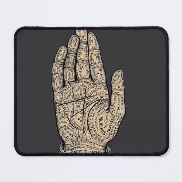 Item preview, Vintage Victorian Palmistry Illustration designed and sold by TheWitchsWolf.