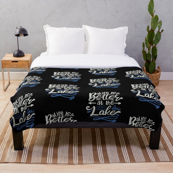 Item preview, Life is Better at the Lake designed and sold by FOX1999-Design.