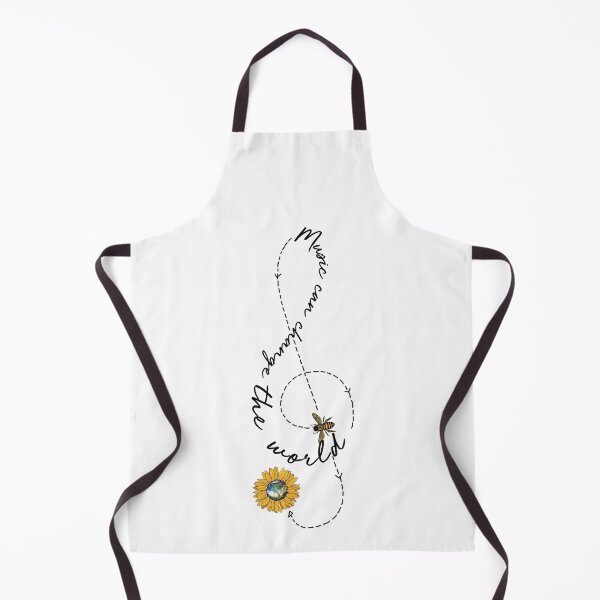 Item preview, Sunflower and Bumblebee Music Can Change the World Music Artwork designed and sold by Uncer59.