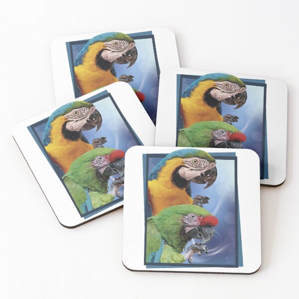 Item preview, Blue-yellow macaw designed and sold by obscurite.