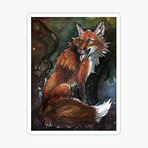 Vulpes Sticker